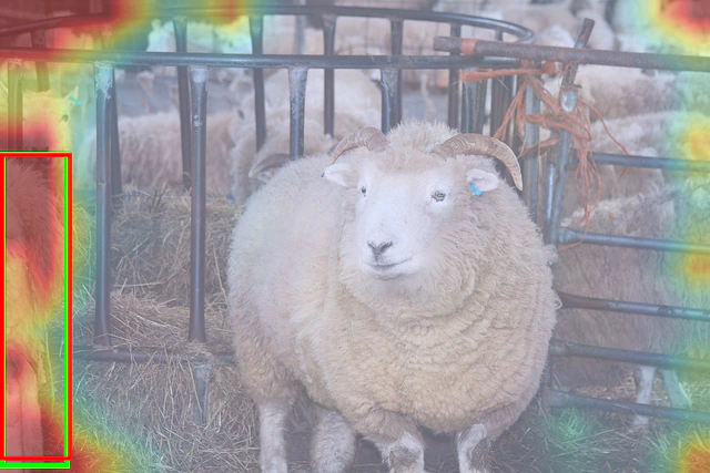 All-head attention for the sheep grounding example.