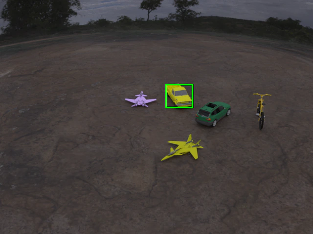Input image for the small-truck-color question.